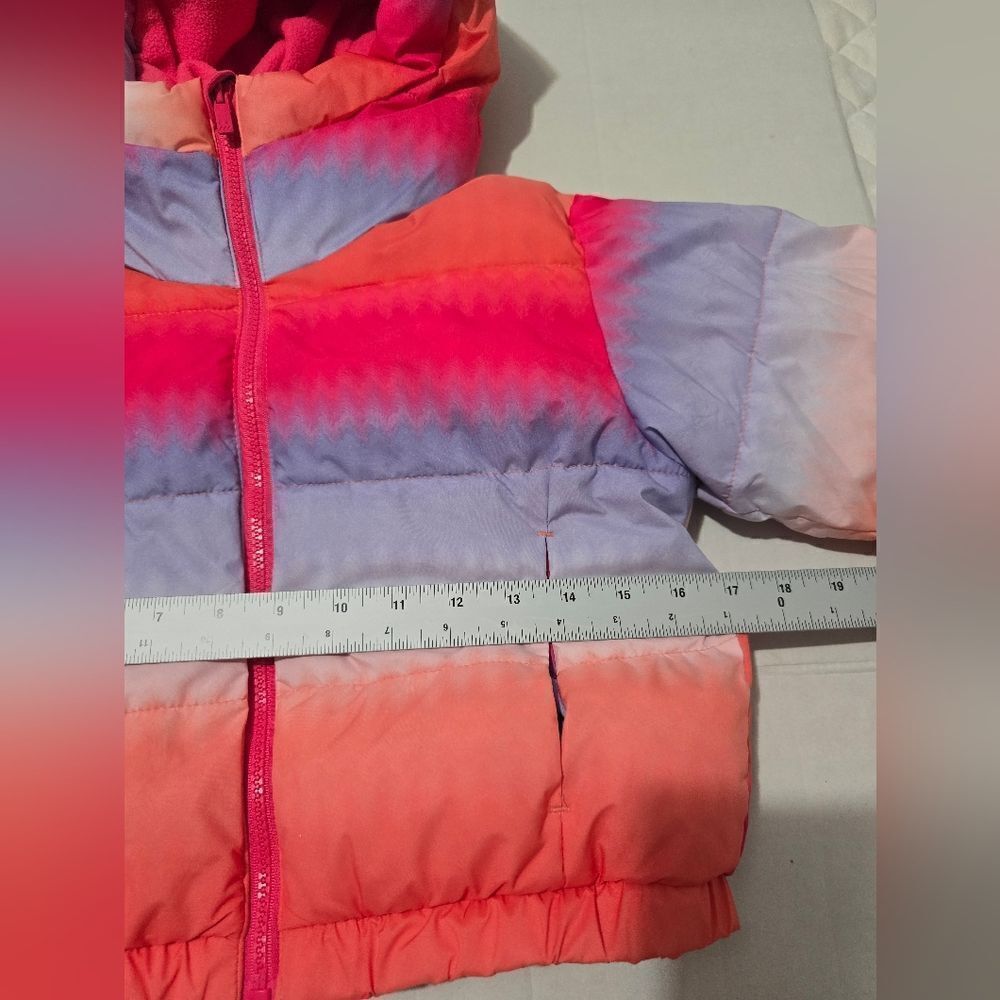 All In Motion Girls Puffer Jacket Size 6/7 - Picture 9 of 9